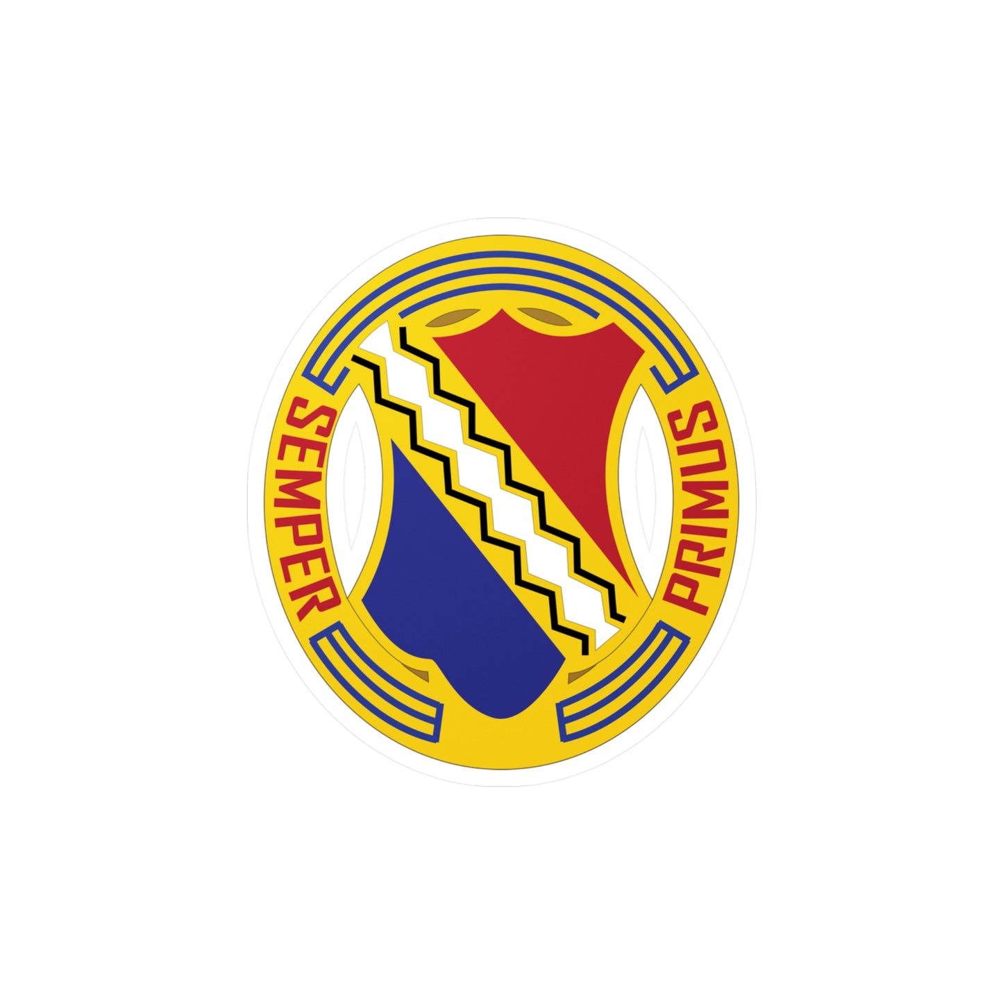 Kiss-Cut Vinyl Decals - DUI - 1st Infantry Regiment X 300