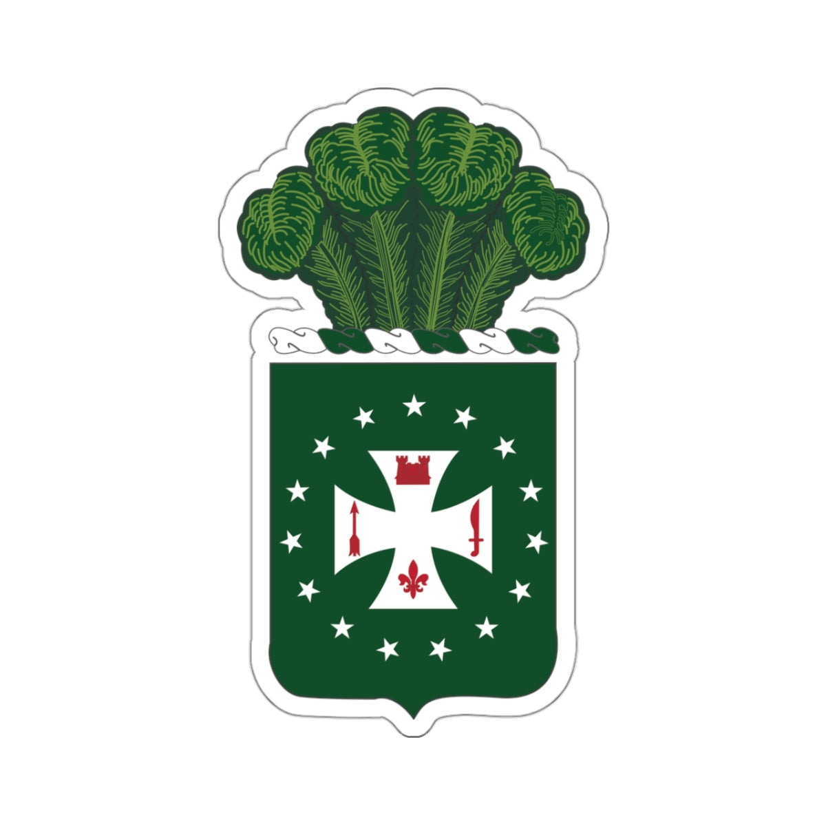 Kiss-Cut Stickers - COA - 4th Infantry Regiment