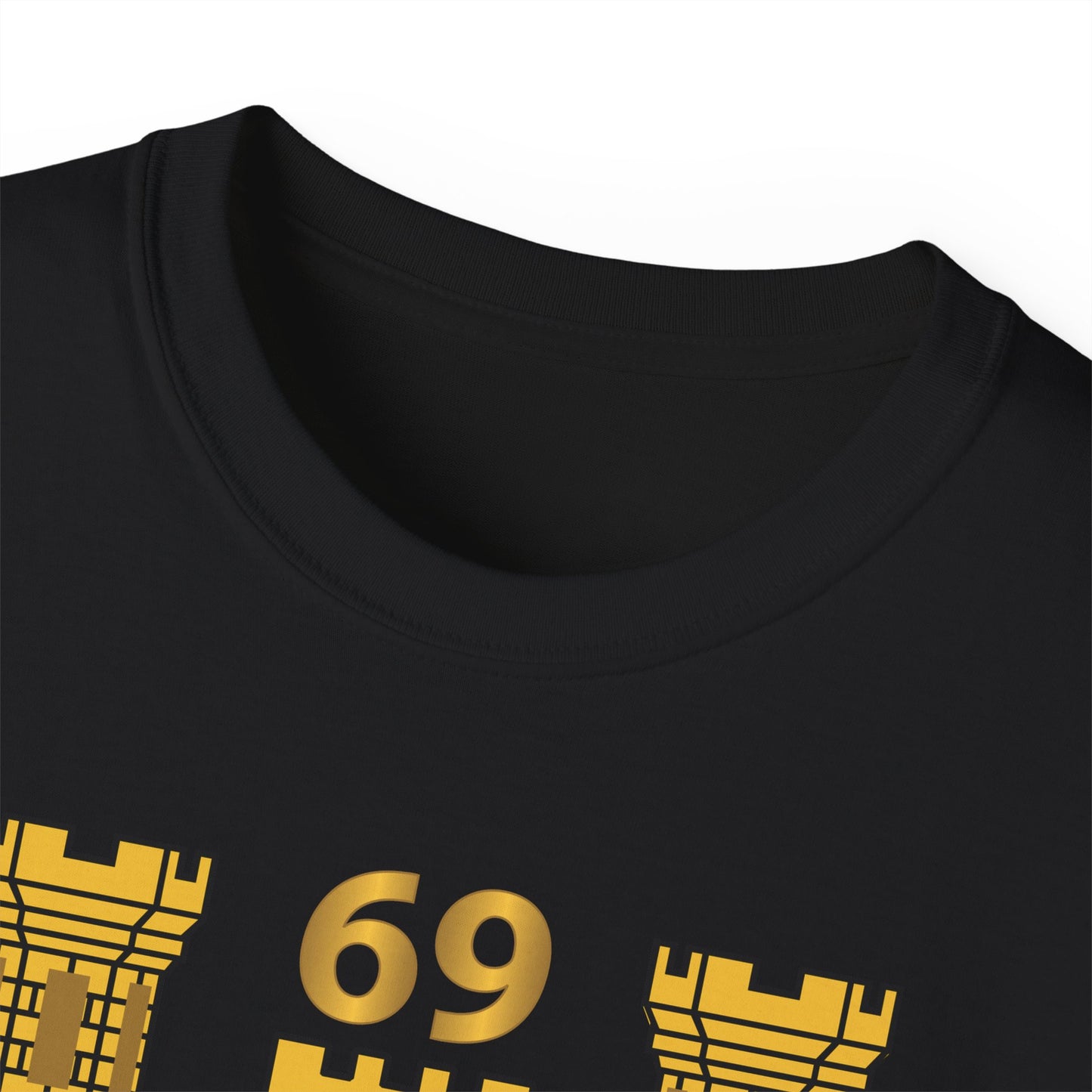 Unisex Ultra Cotton Tee - Army - 69th Engineer Battalion - ENG Branch - Vietnam Vet w VN SVC X 300