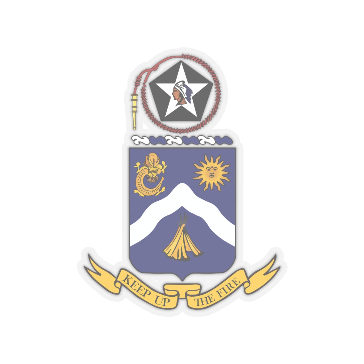 Kiss-Cut Stickers - COA - 9th Infantry Regiment