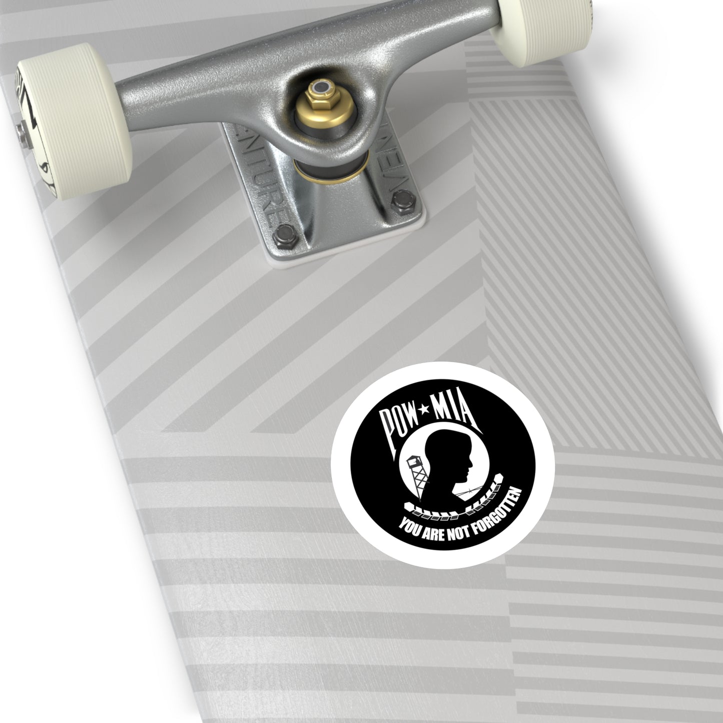 Round Stickers, Indoor\Outdoor POW/MIA Stickers - You Are Not Forgotten!