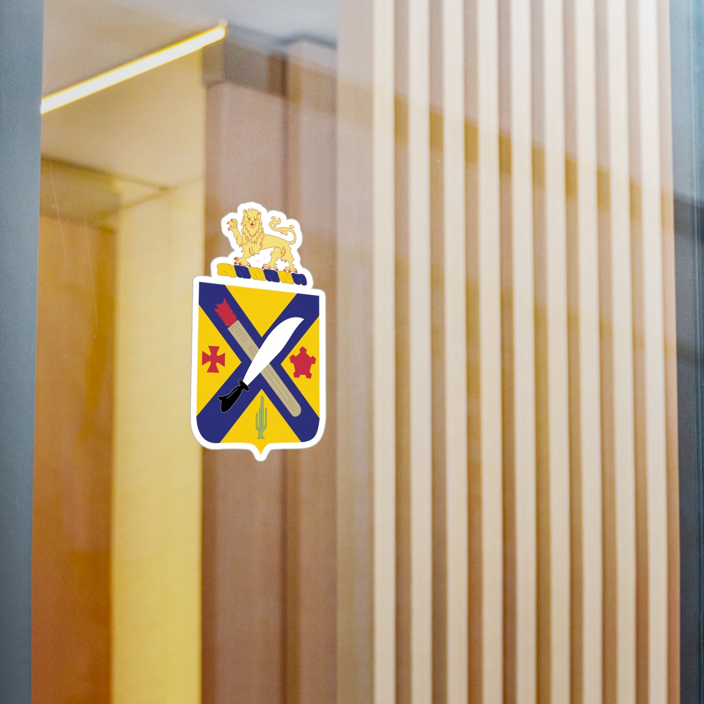 Kiss-Cut Vinyl Decals - COA - 2nd Infantry Regiment