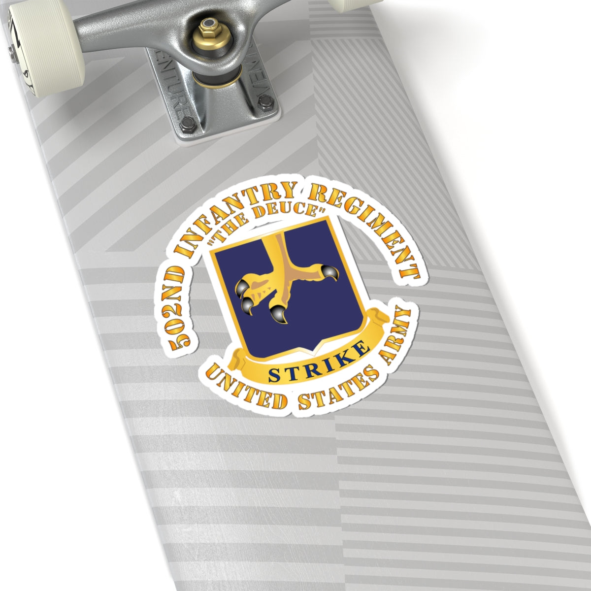 Kiss-Cut Stickers - Army - 502nd Infantry Regt - DUI - The Deuce