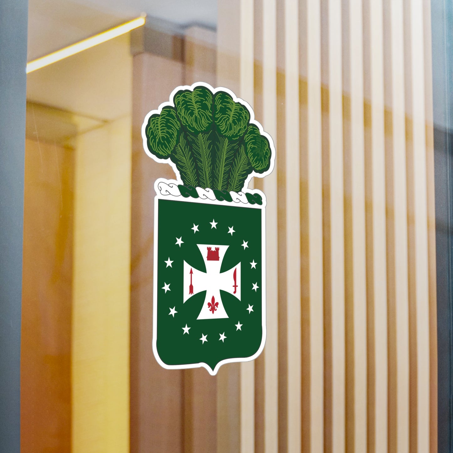 Kiss-Cut Vinyl Decals - COA - 4th Infantry Regiment
