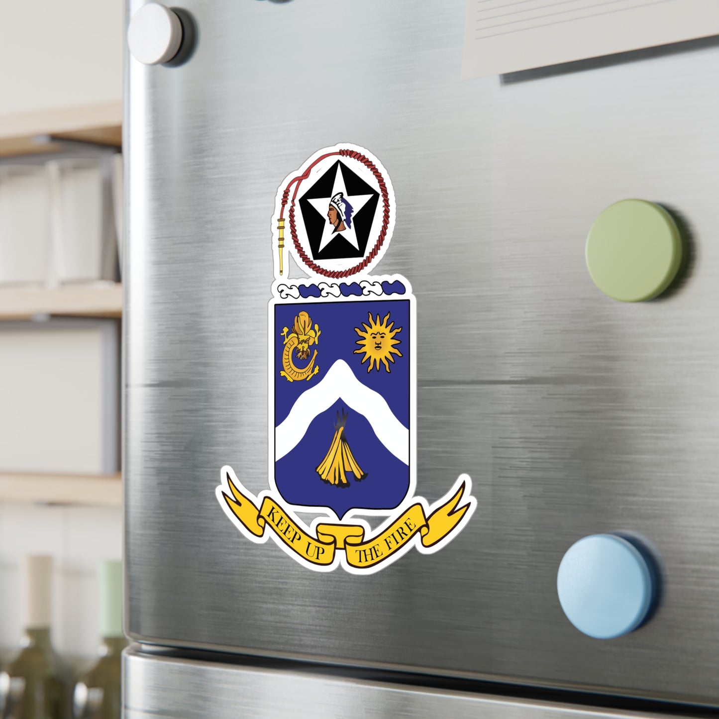Kiss-Cut Vinyl Decals - COA - 9th Infantry Regiment