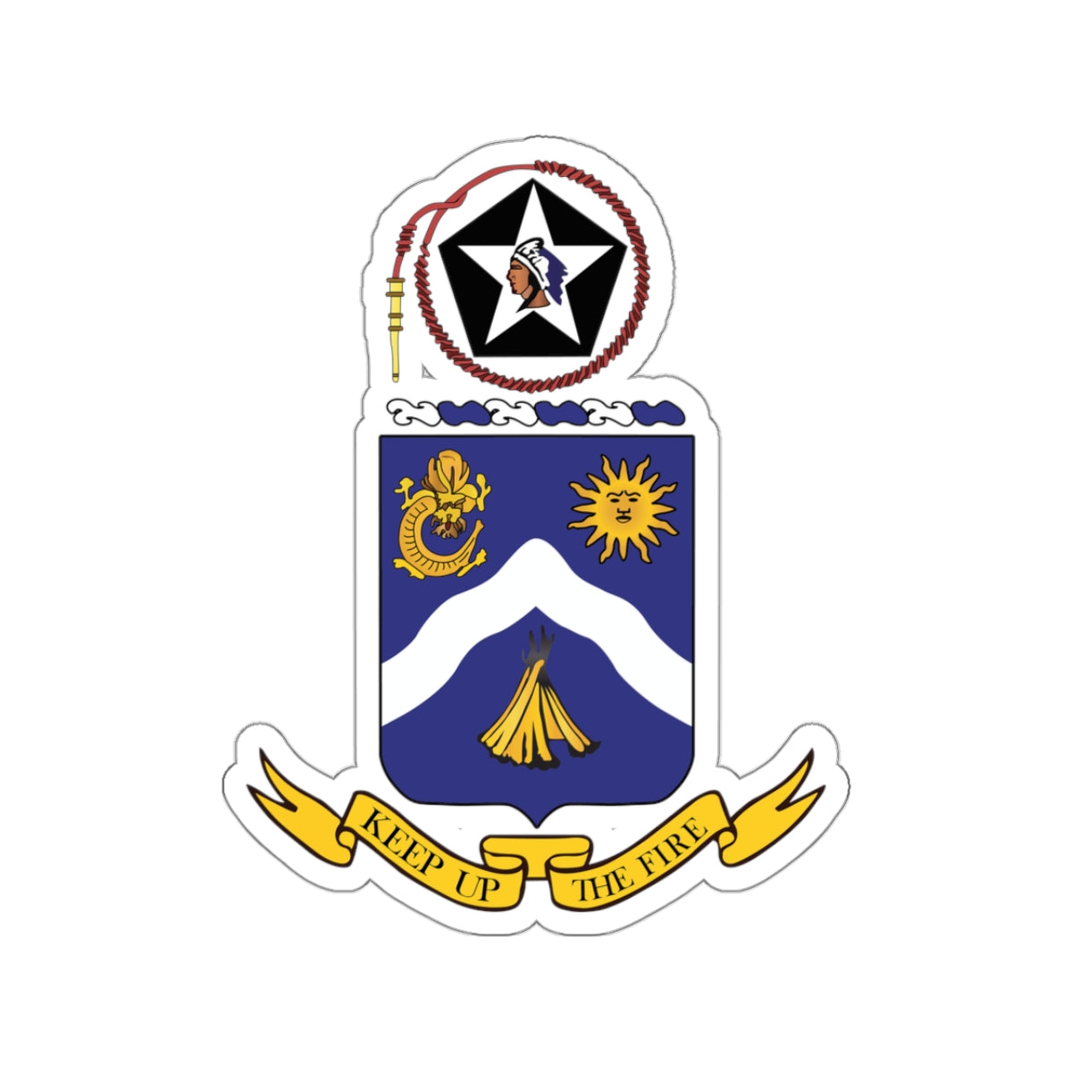 Kiss-Cut Stickers - COA - 9th Infantry Regiment