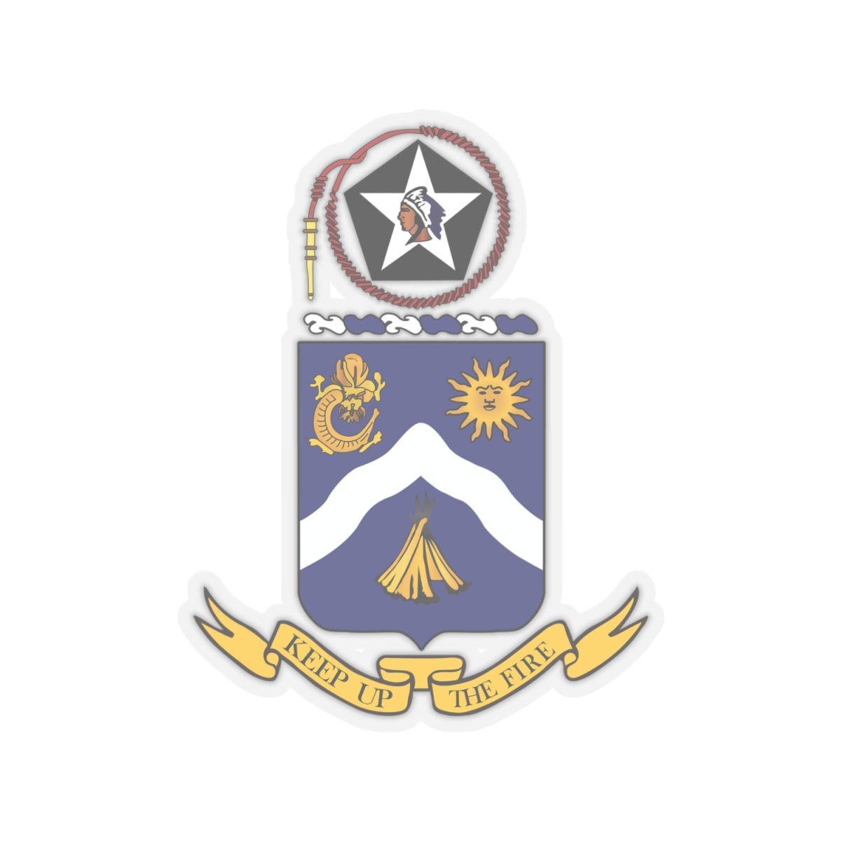 Kiss-Cut Stickers - COA - 9th Infantry Regiment