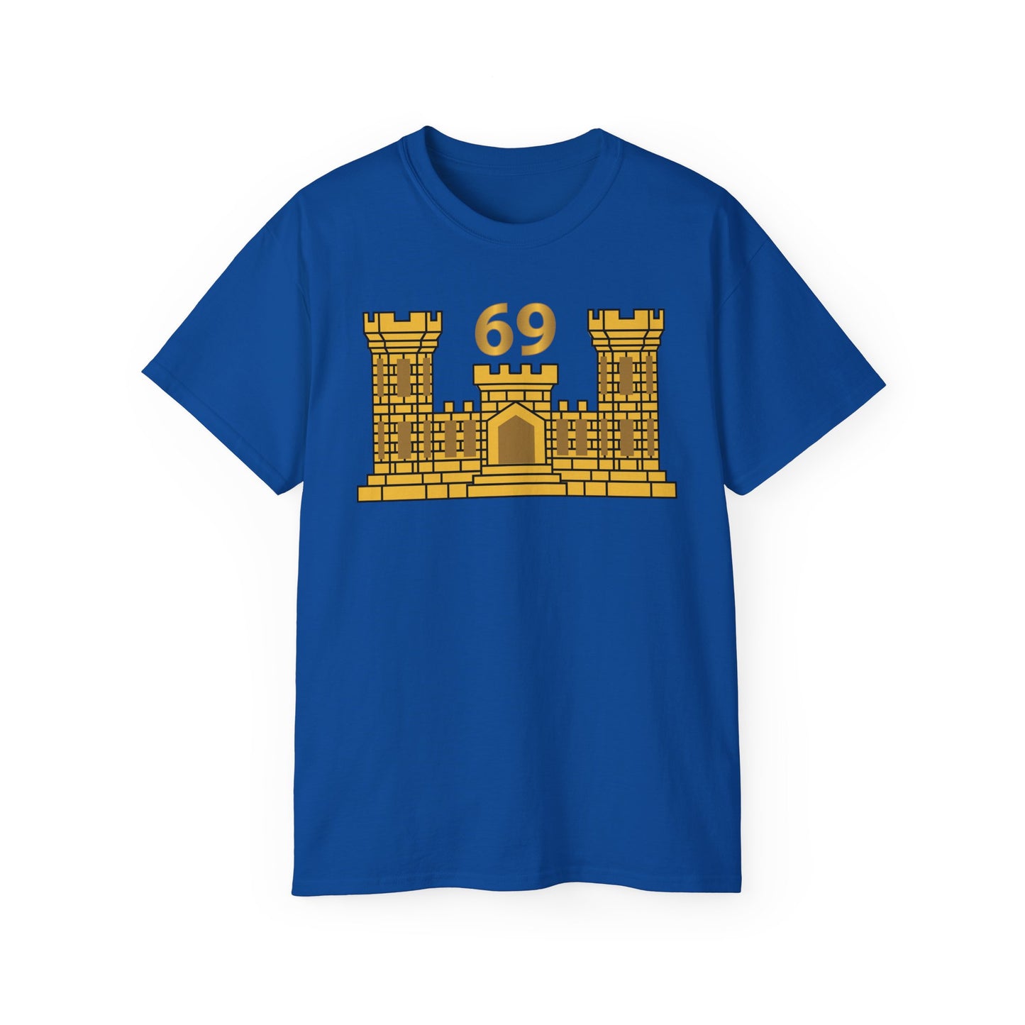 Unisex Ultra Cotton Tee - Army - 69th Engineer Battalion - ENG Branch wo Txt X 300