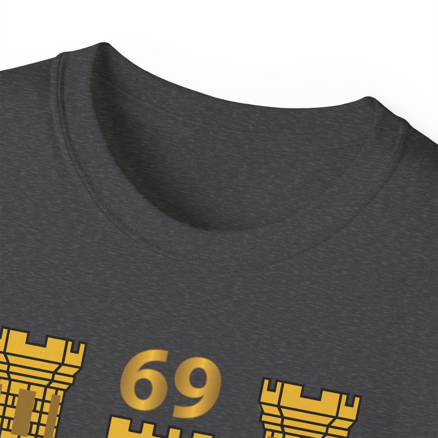Unisex Ultra Cotton Tee - Army - 69th Engineer Battalion - ENG Branch - Vietnam Vet w VN SVC X 300