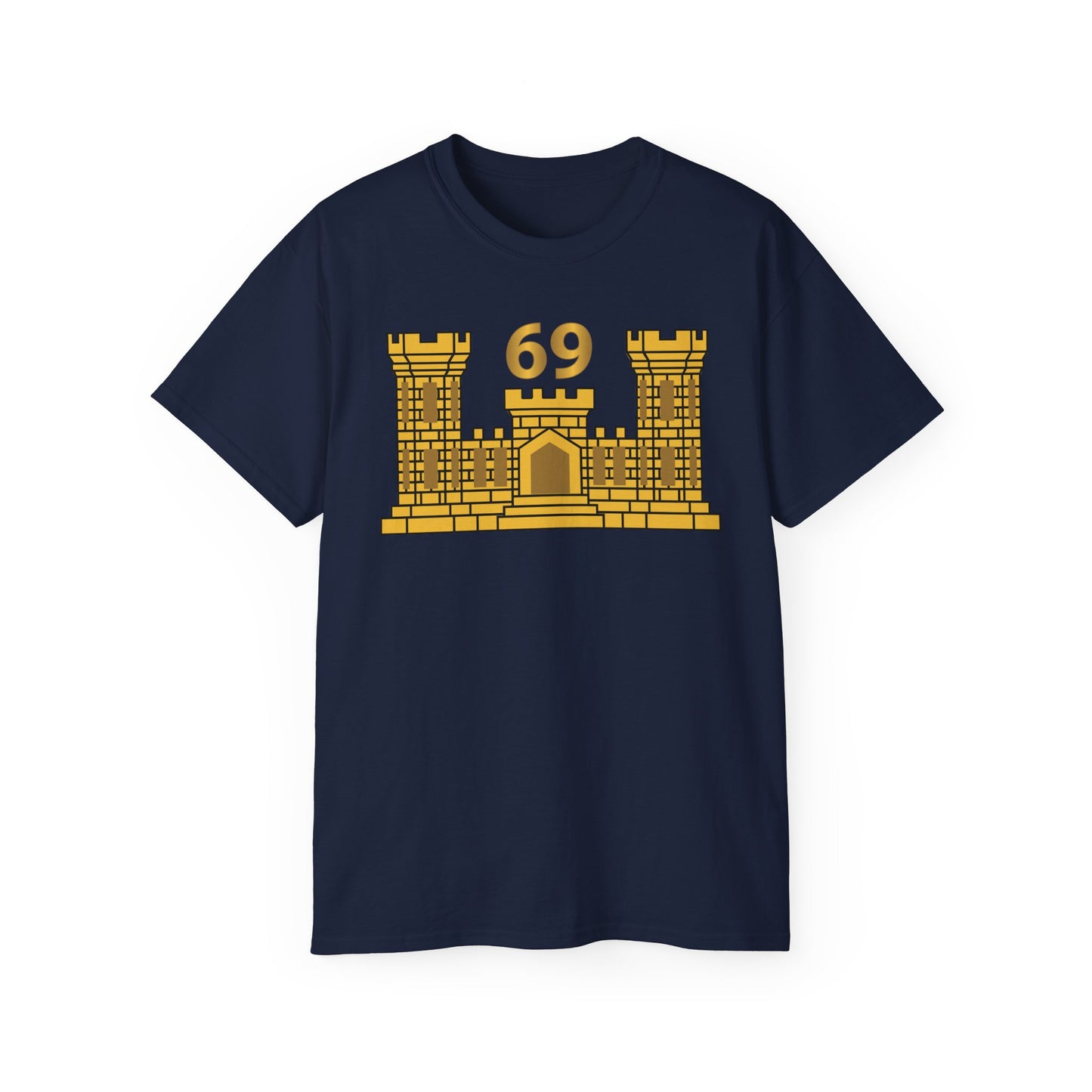 Unisex Ultra Cotton Tee - Army - 69th Engineer Battalion - ENG Branch wo Txt X 300