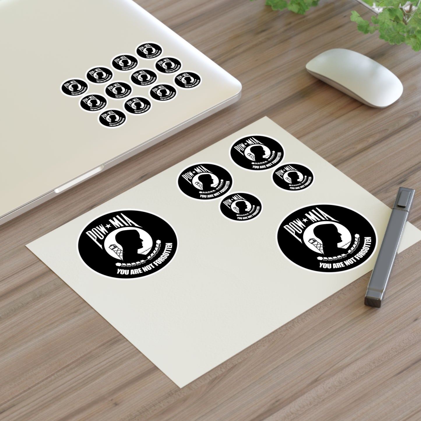 Military Sticker Sheets POW/MIA Stickers, Military Decals, Military Scrapbooking, Military Planner Accessories,