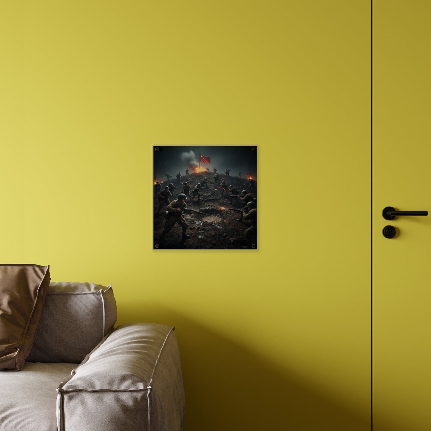 Acrylic Wall Art Panel - PorkChop Hill - Korean War