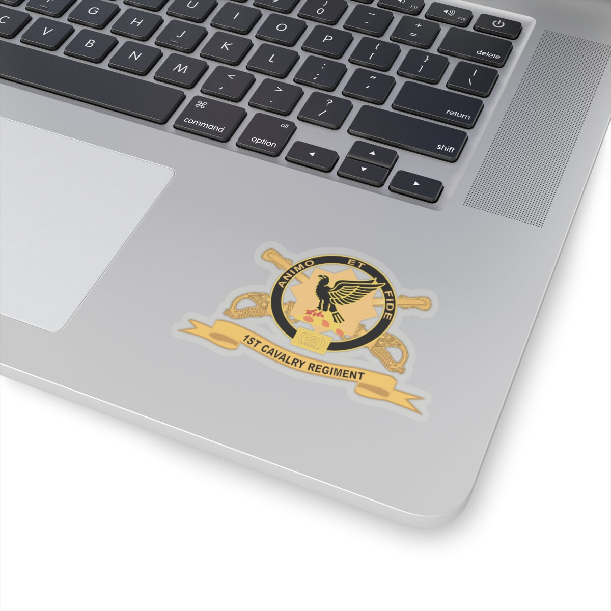 Kiss-Cut Stickers - Army - 1st Cavalry Regiment w Br - Ribbon X 300