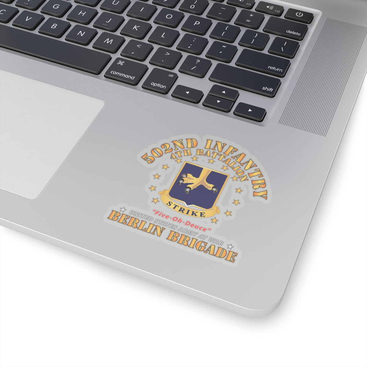 Kiss-Cut Stickers - Army - 4th Battalion 502nd Infantry - Berlin Brigade X 300
