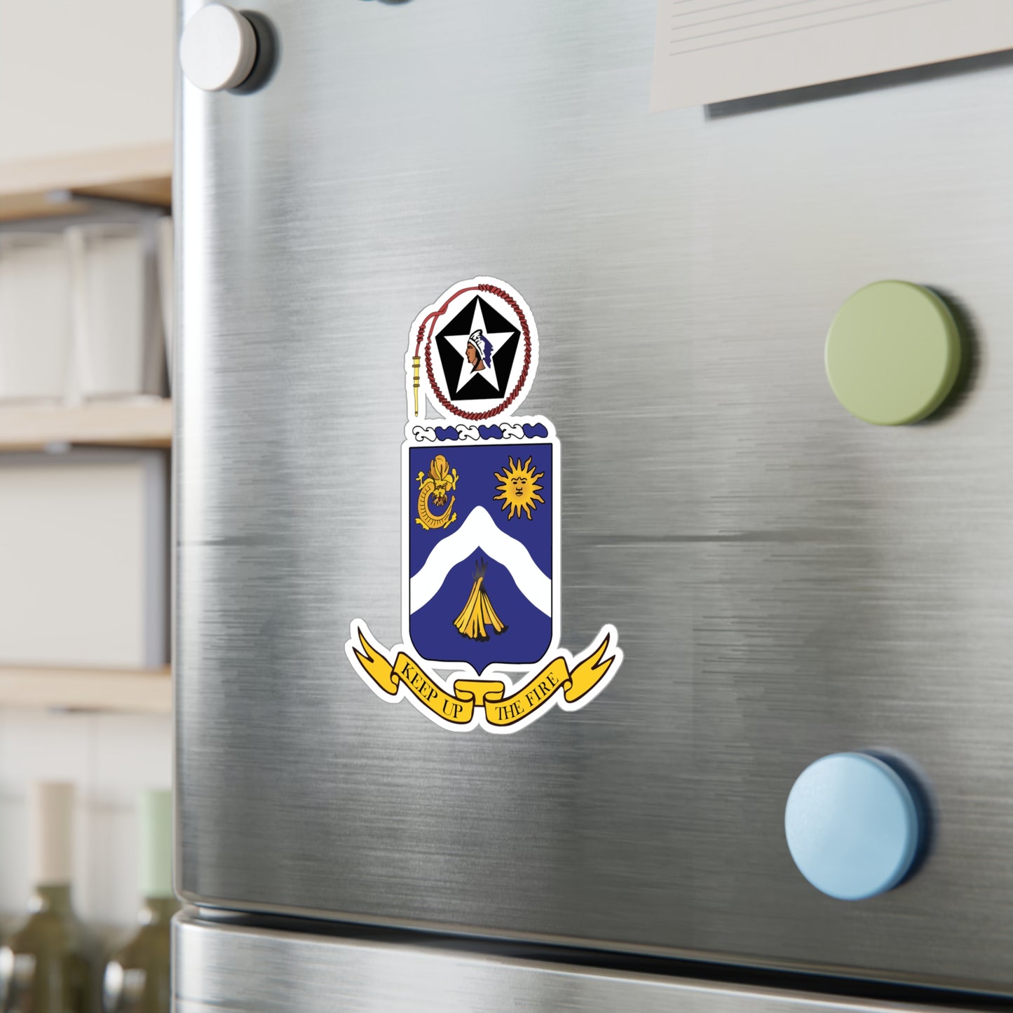 Kiss-Cut Vinyl Decals - COA - 9th Infantry Regiment