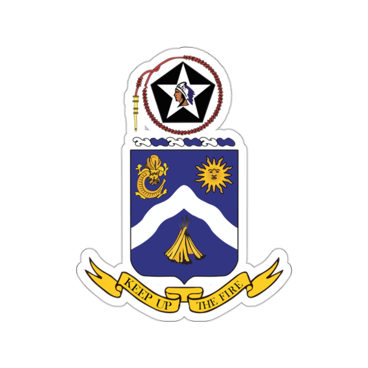 Kiss-Cut Stickers - COA - 9th Infantry Regiment