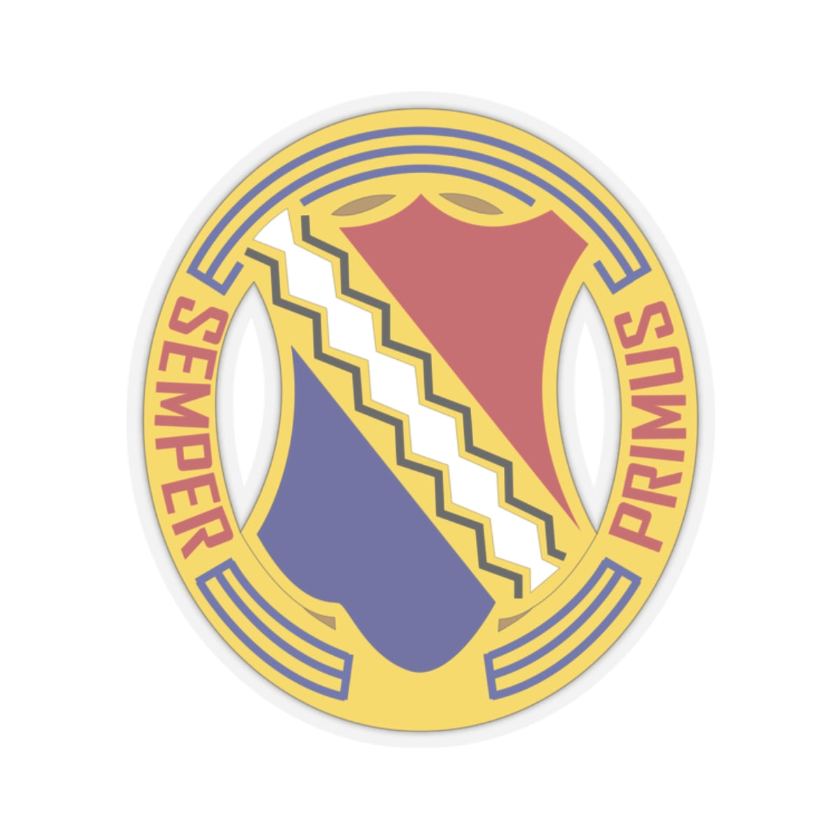 Kiss-Cut Stickers - DUI - 1st Infantry Regiment X 300