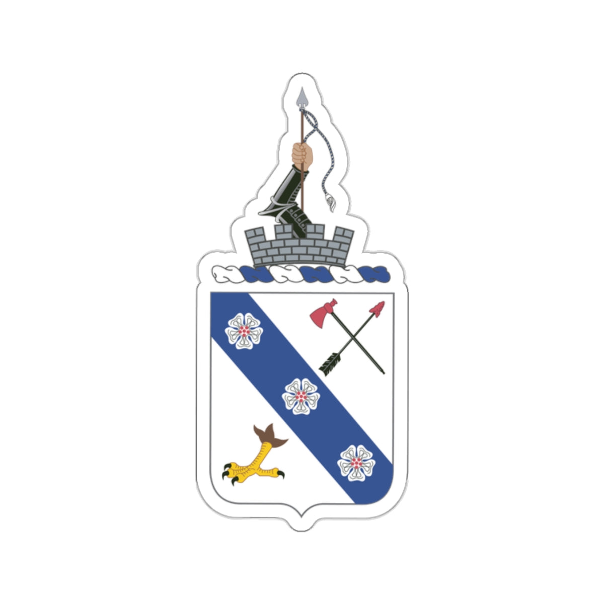 Kiss-Cut Stickers - COA - 8th Infantry Regiment