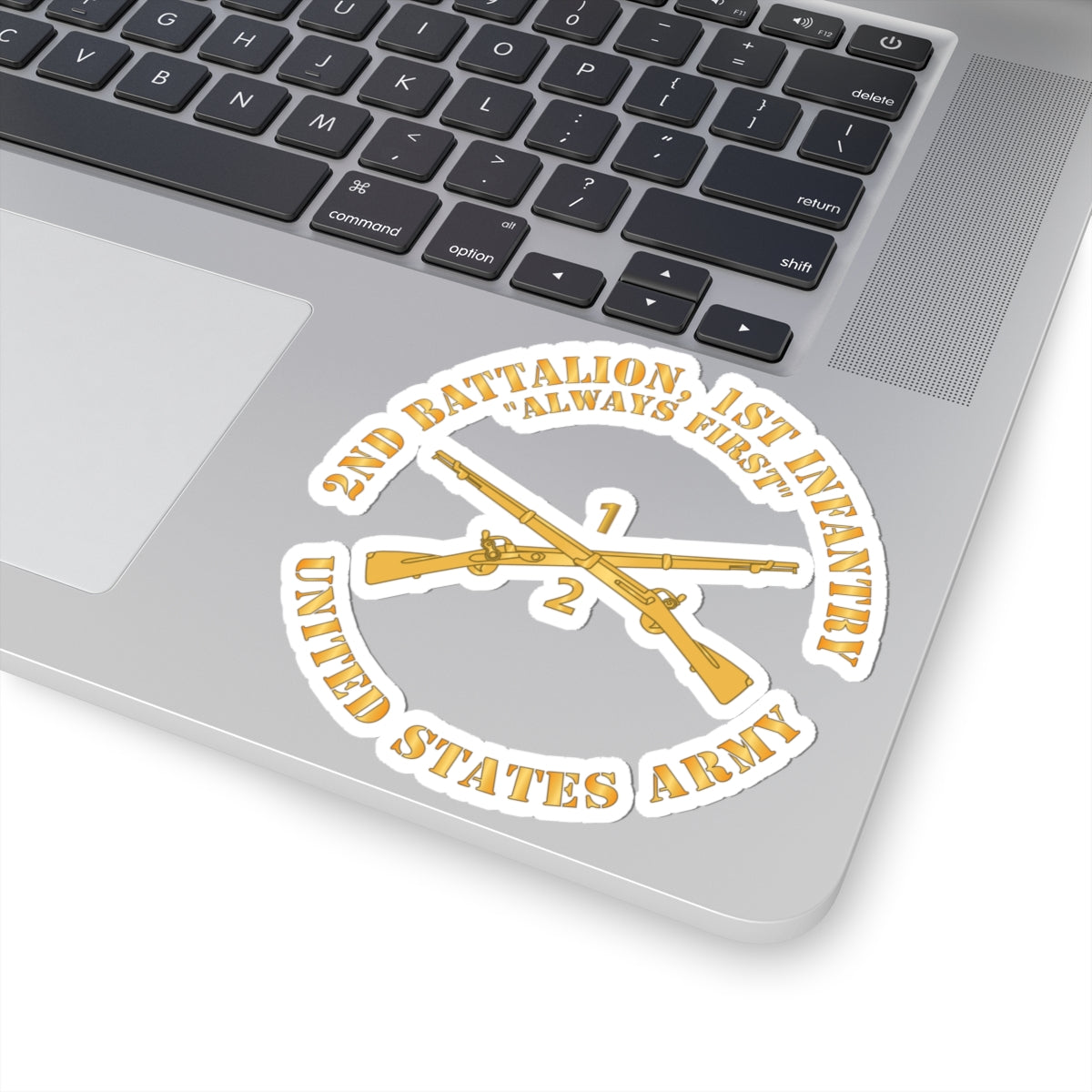 Kiss-Cut Stickers - Army - 2nd Battalion, 1st Infantry Regiment Branch - Always First - US Army X 300