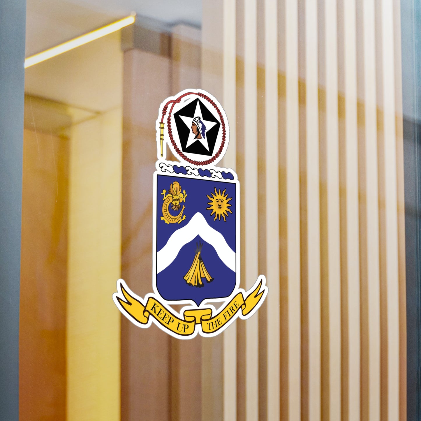 Kiss-Cut Vinyl Decals - COA - 9th Infantry Regiment