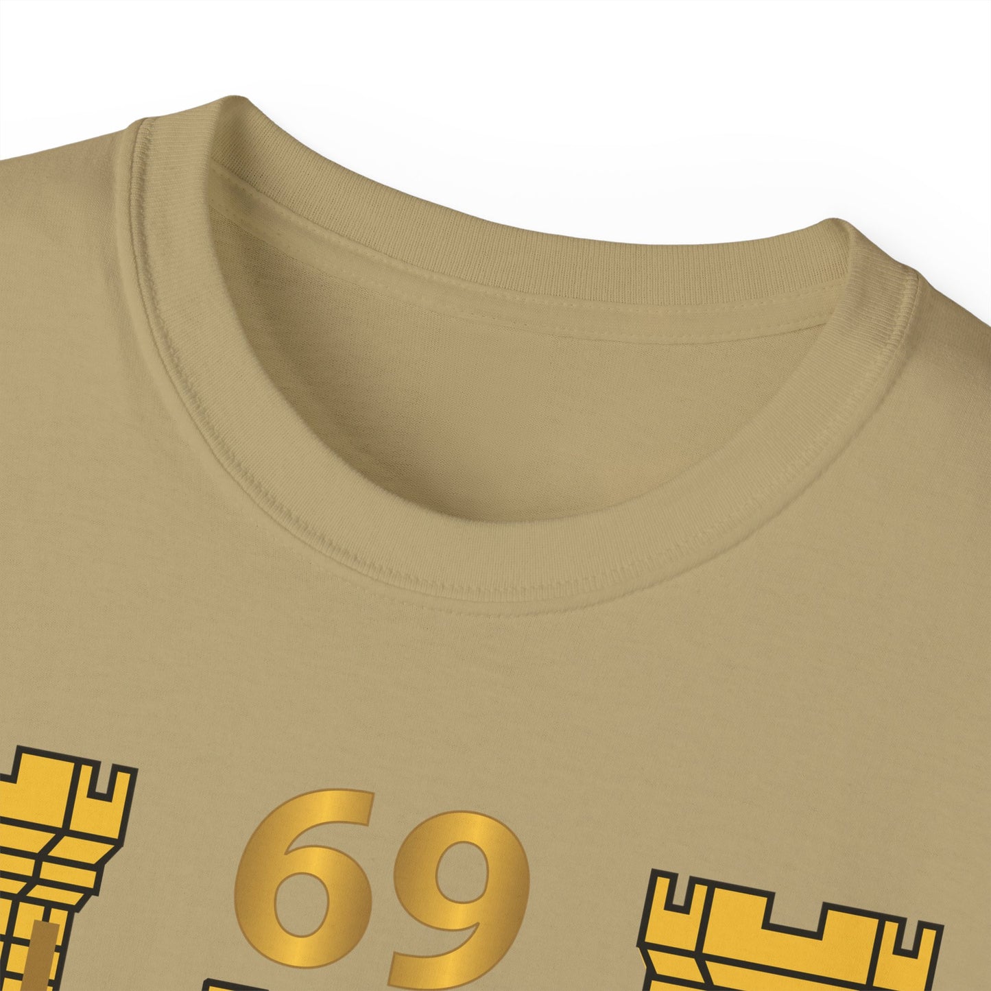 Unisex Ultra Cotton Tee - Army - 69th Engineer Battalion - ENG Branch wo Txt X 300