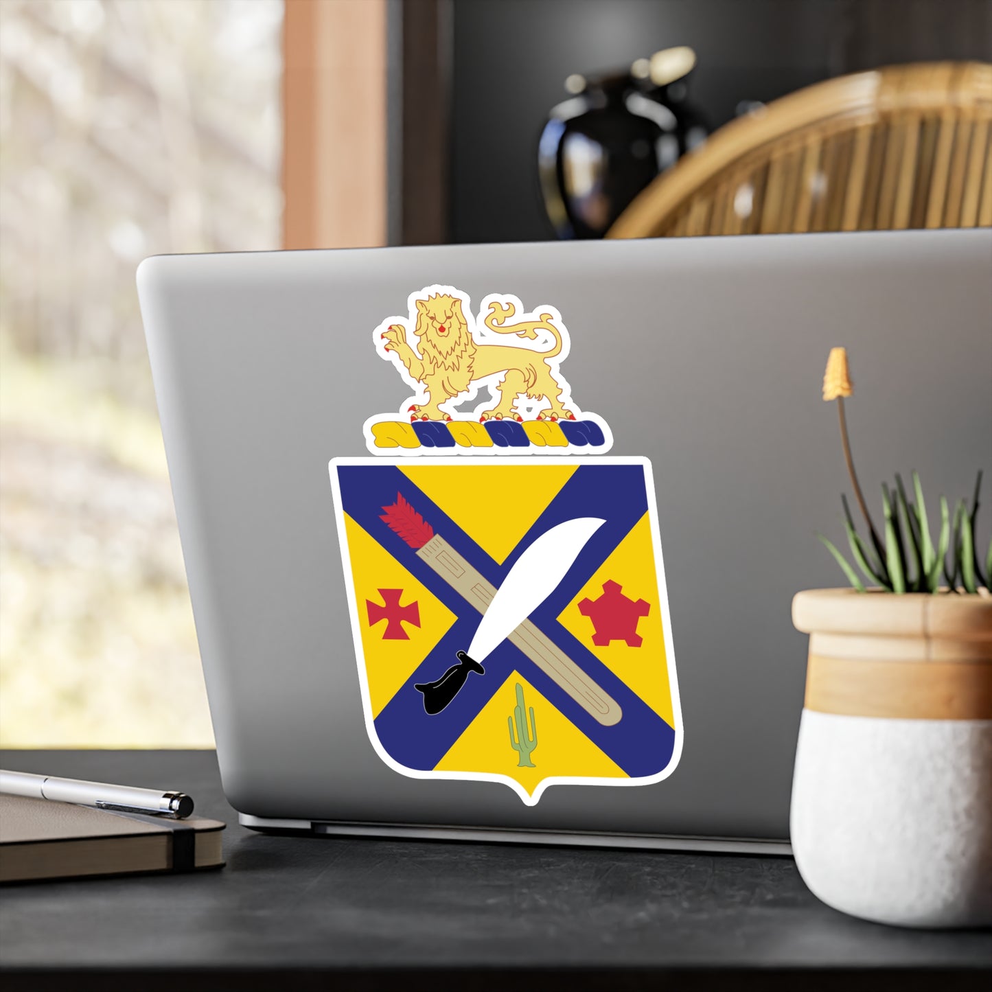 Kiss-Cut Vinyl Decals - COA - 2nd Infantry Regiment