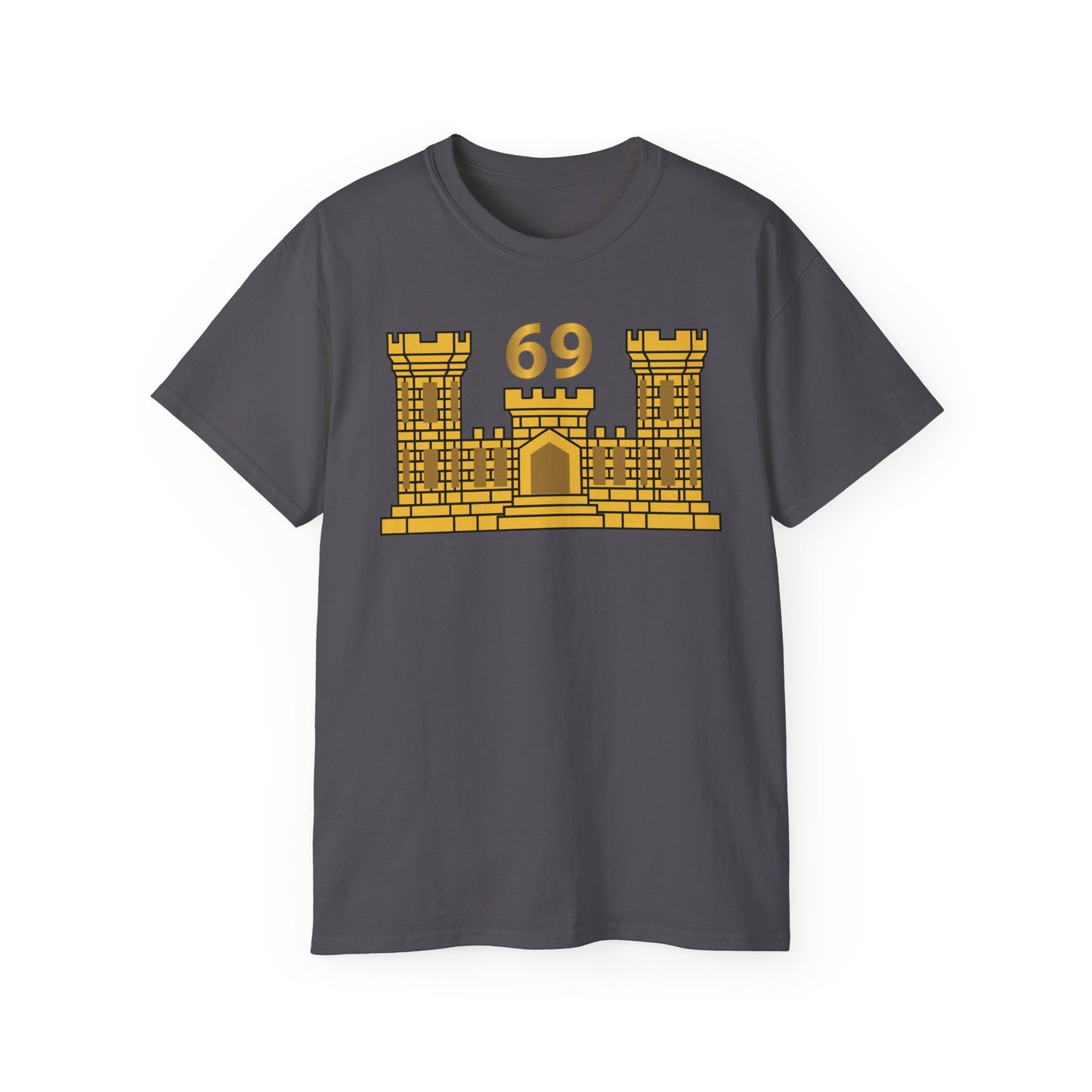 Unisex Ultra Cotton Tee - Army - 69th Engineer Battalion - ENG Branch wo Txt X 300