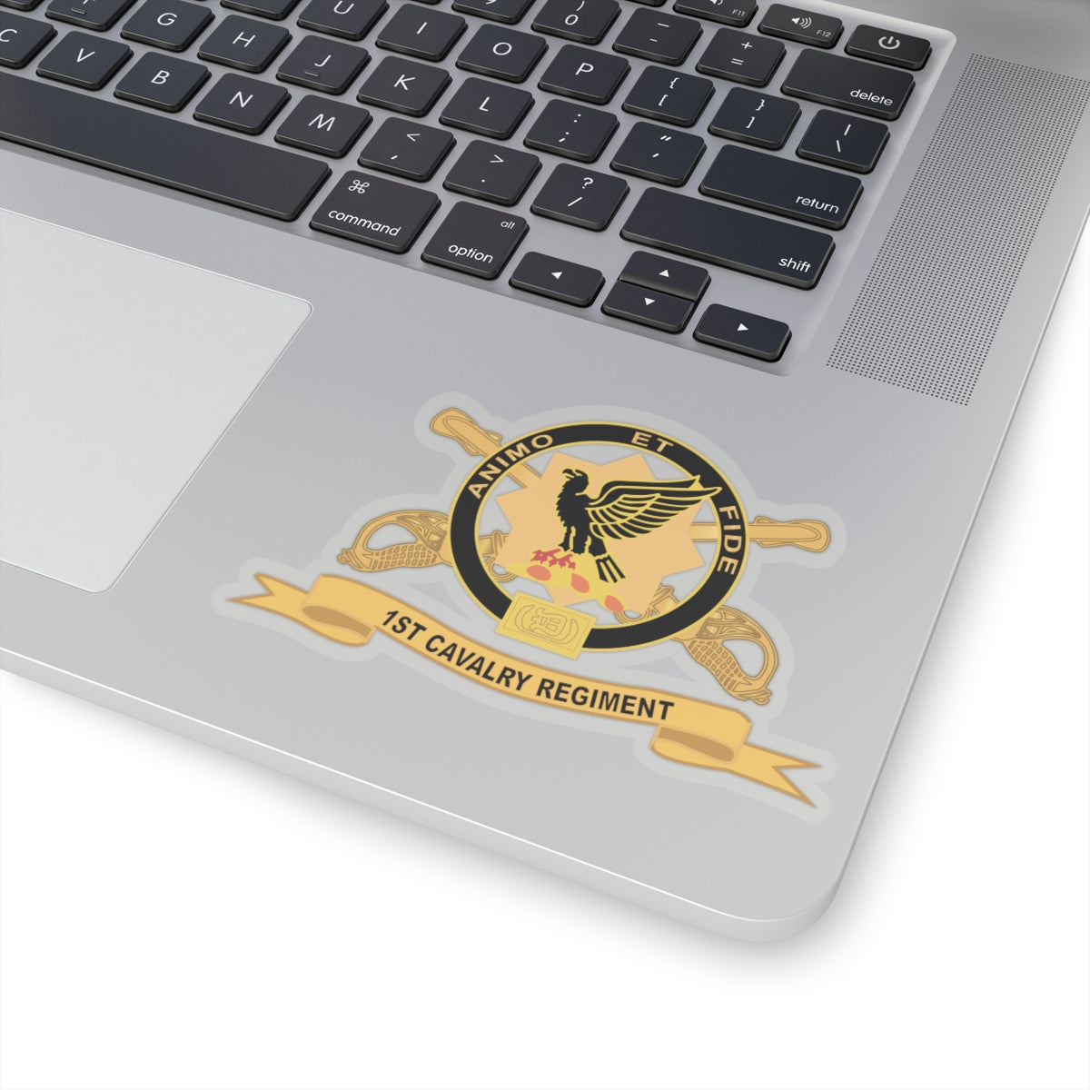 Kiss-Cut Stickers - Army - 1st Cavalry Regiment w Br - Ribbon X 300
