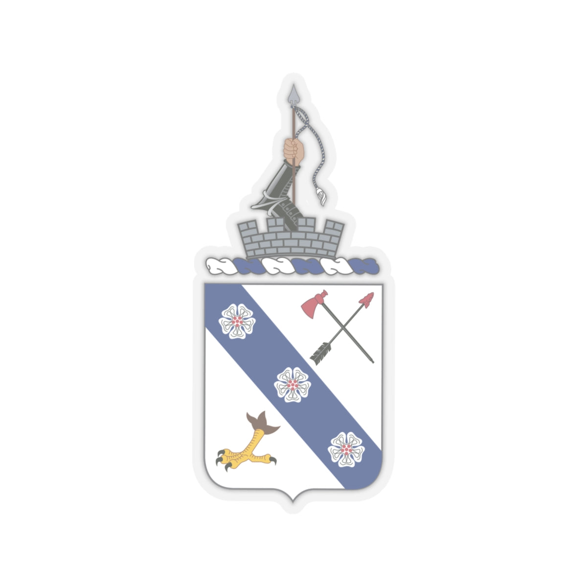 Kiss-Cut Stickers - COA - 8th Infantry Regiment