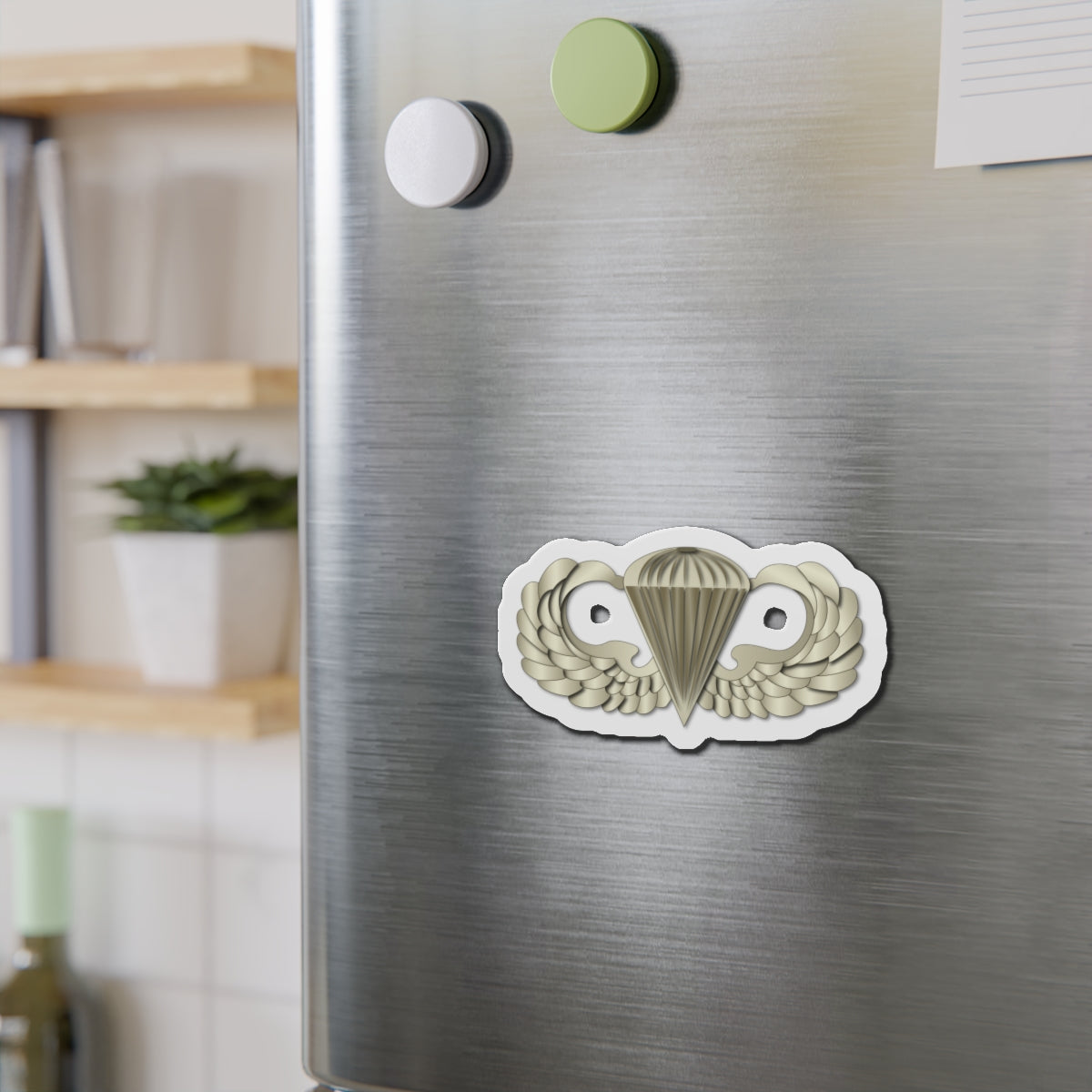 Die-Cut Magnets - Airborne Badge