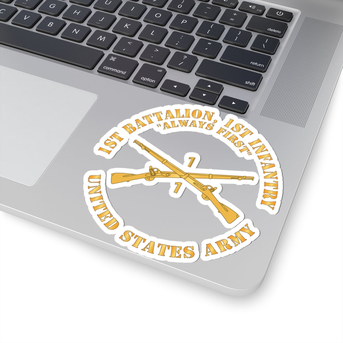 Kiss-Cut Stickers - Army - 1st Battalion, 1st Infantry Regiment Branch - Always First - US Army X 300