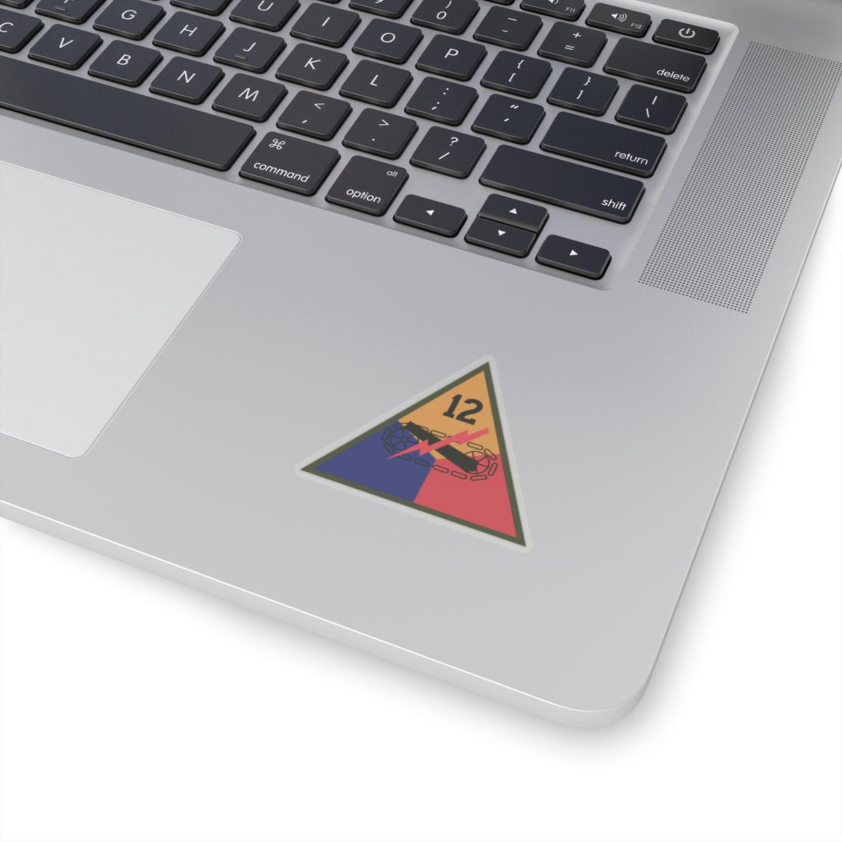 Kiss-Cut Stickers - SSI - 12th Armored Division X 300