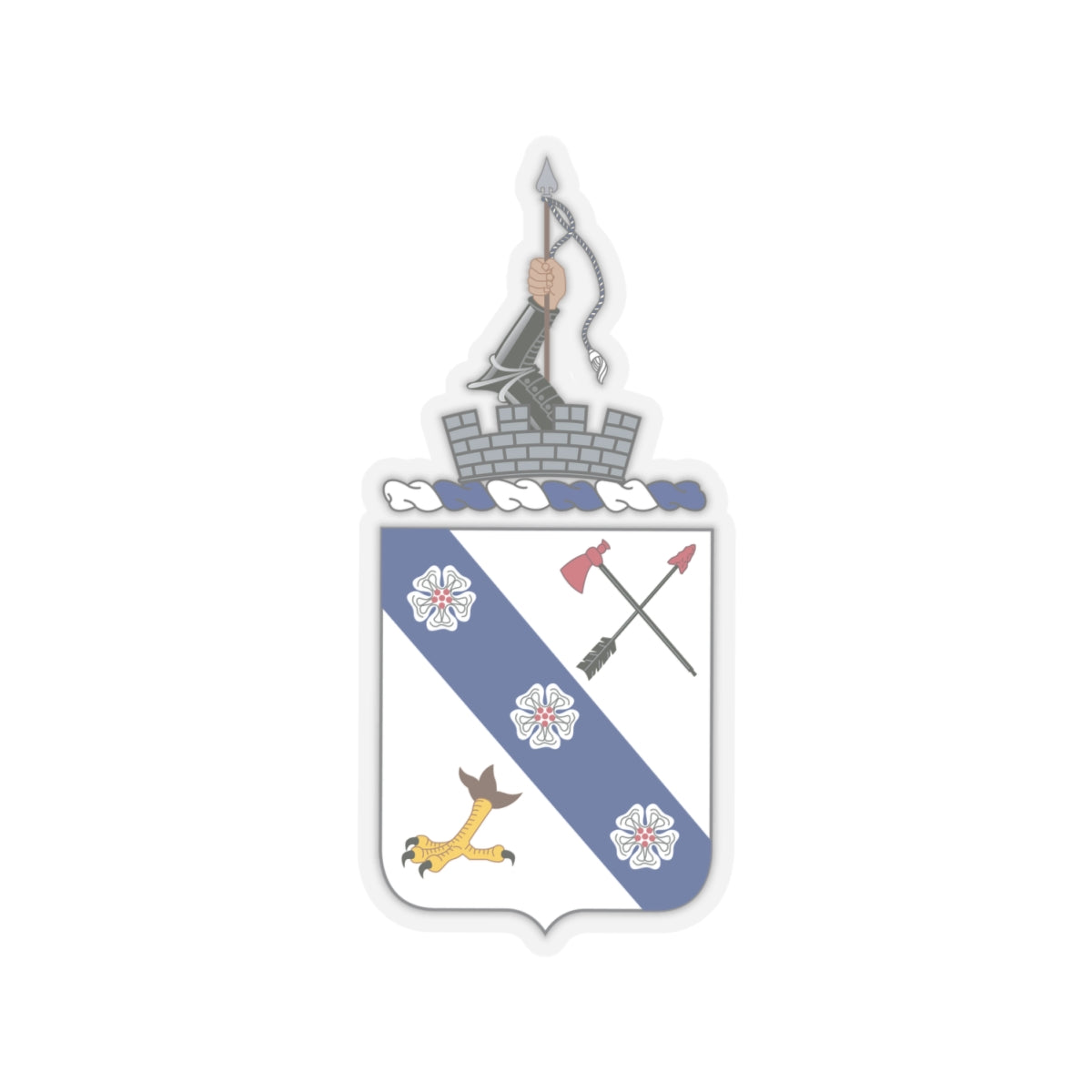 Kiss-Cut Stickers - COA - 8th Infantry Regiment