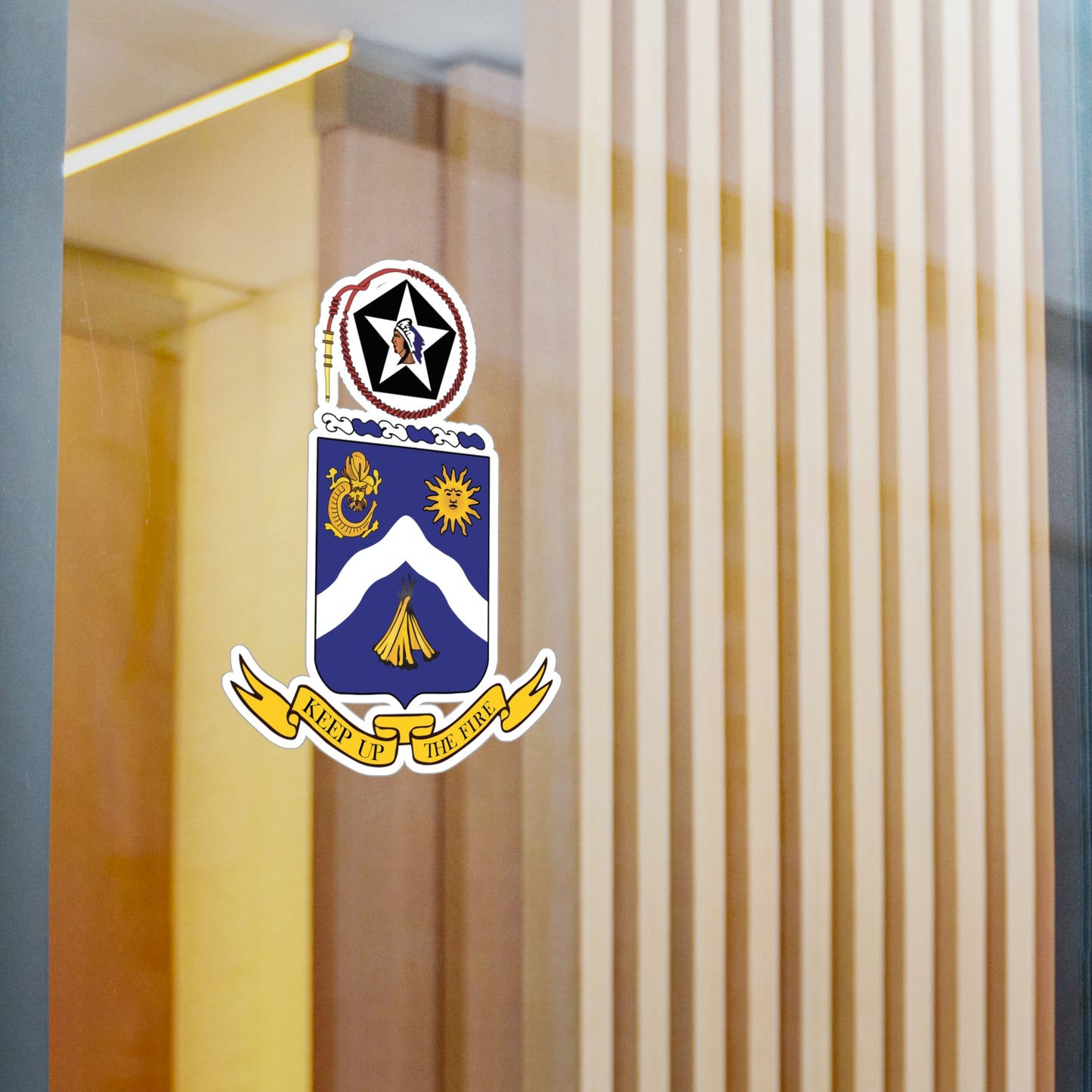 Kiss-Cut Vinyl Decals - COA - 9th Infantry Regiment