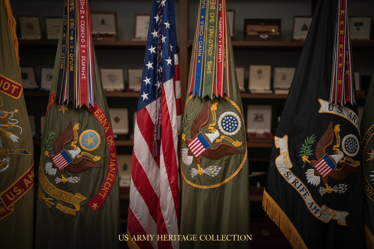 Regimental Colors - Service Flags