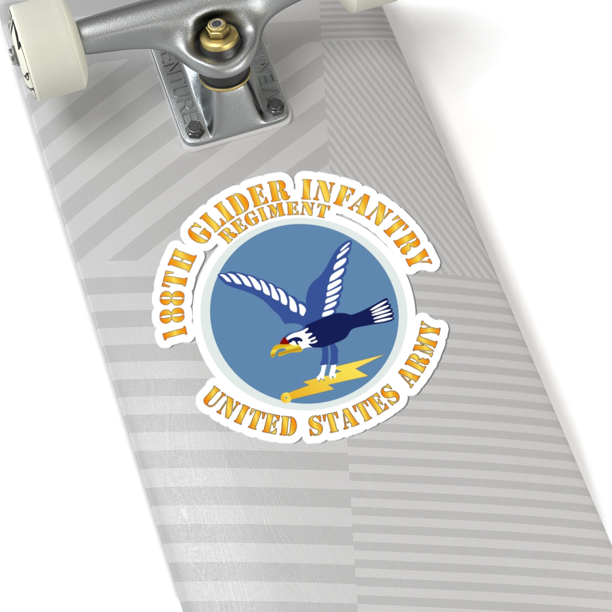 Kiss-Cut Stickers - Army  - 188th Glider Infantry Regiment - SSI X 300