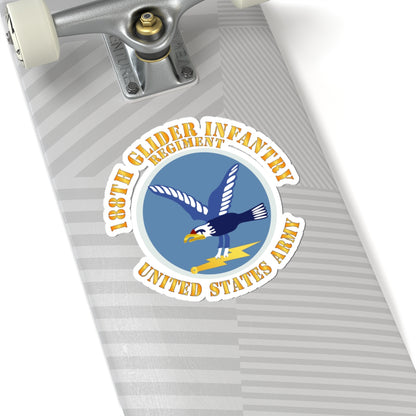 Kiss-Cut Stickers - Army  - 188th Glider Infantry Regiment - SSI X 300