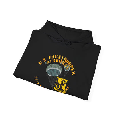 Unisex Heavy Blend™ Hooded Sweatshirt - Army - US Paratrooper - 91st Cavalry Regiment X 300