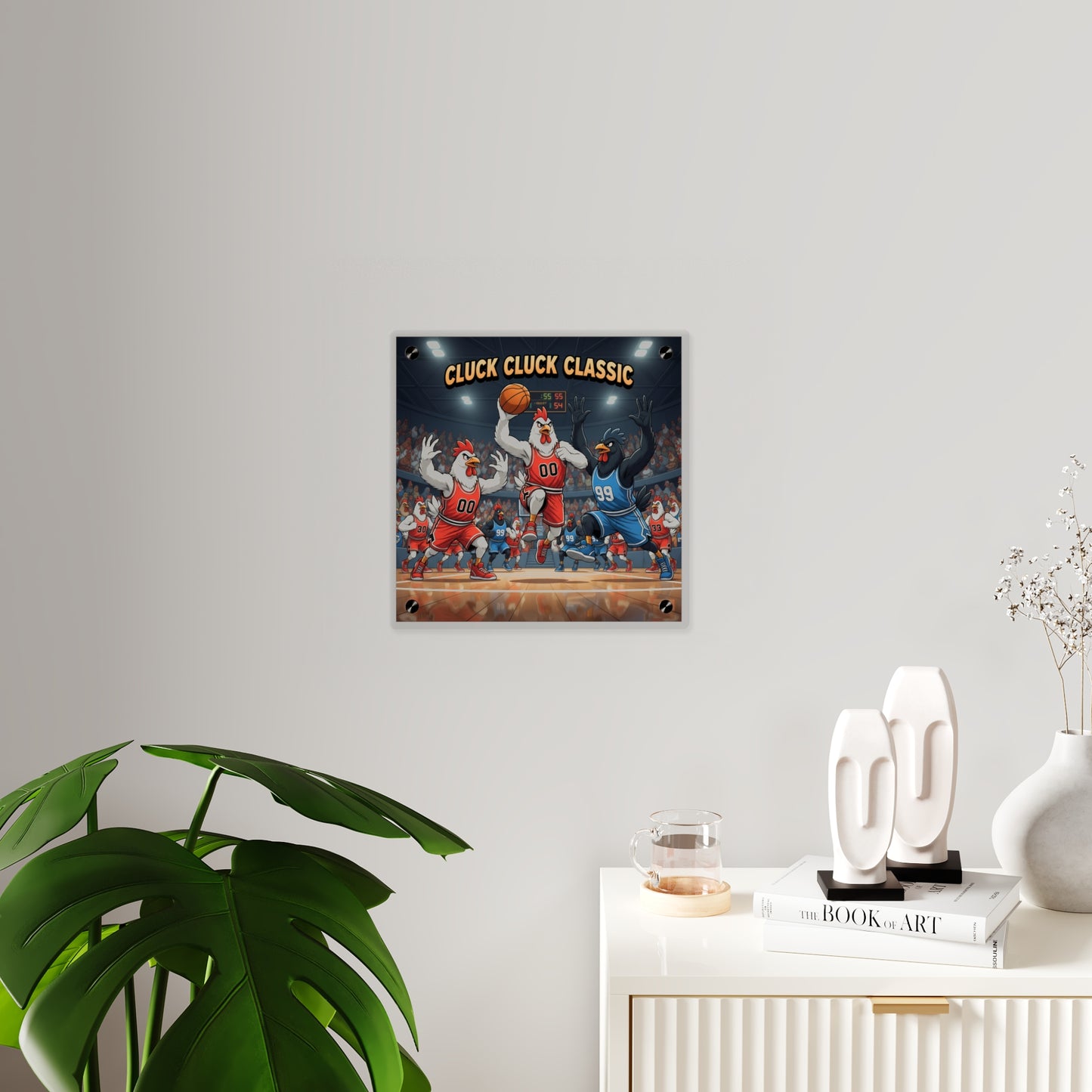 Acrylic Wall Art Panel - Chicken Classic