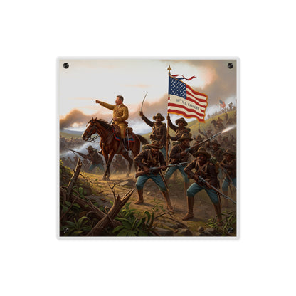 Acrylic Wall Art Panel - Charge up JanJuan Hill