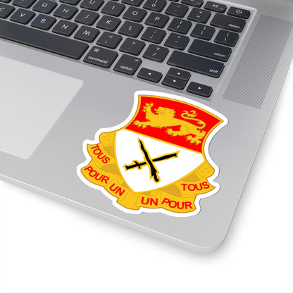 Kiss-Cut Stickers - Army  - 15th Cavalry Regiment wo Txt