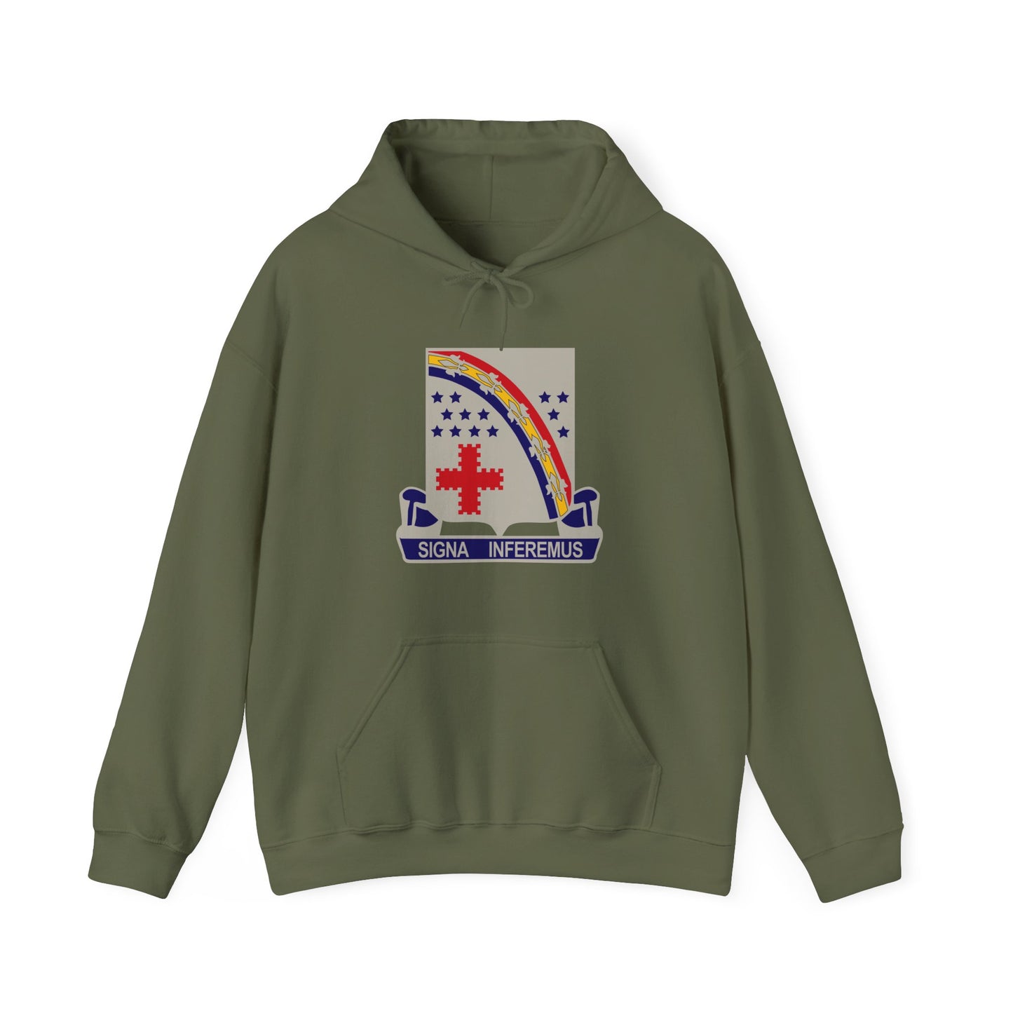 Unisex Heavy Blend™ Hooded Sweatshirt - Army - 167th Infantry Regiment - DUI - wo Txt X 300
