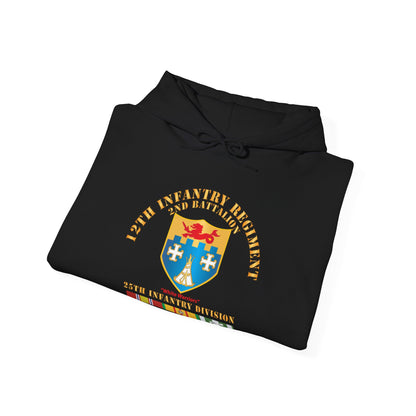 Unisex Heavy Blend™ Hooded Sweatshirt - Army - 2nd Bn 12th Inf w 25th Infantry Division VN Svc Ribbons X 300