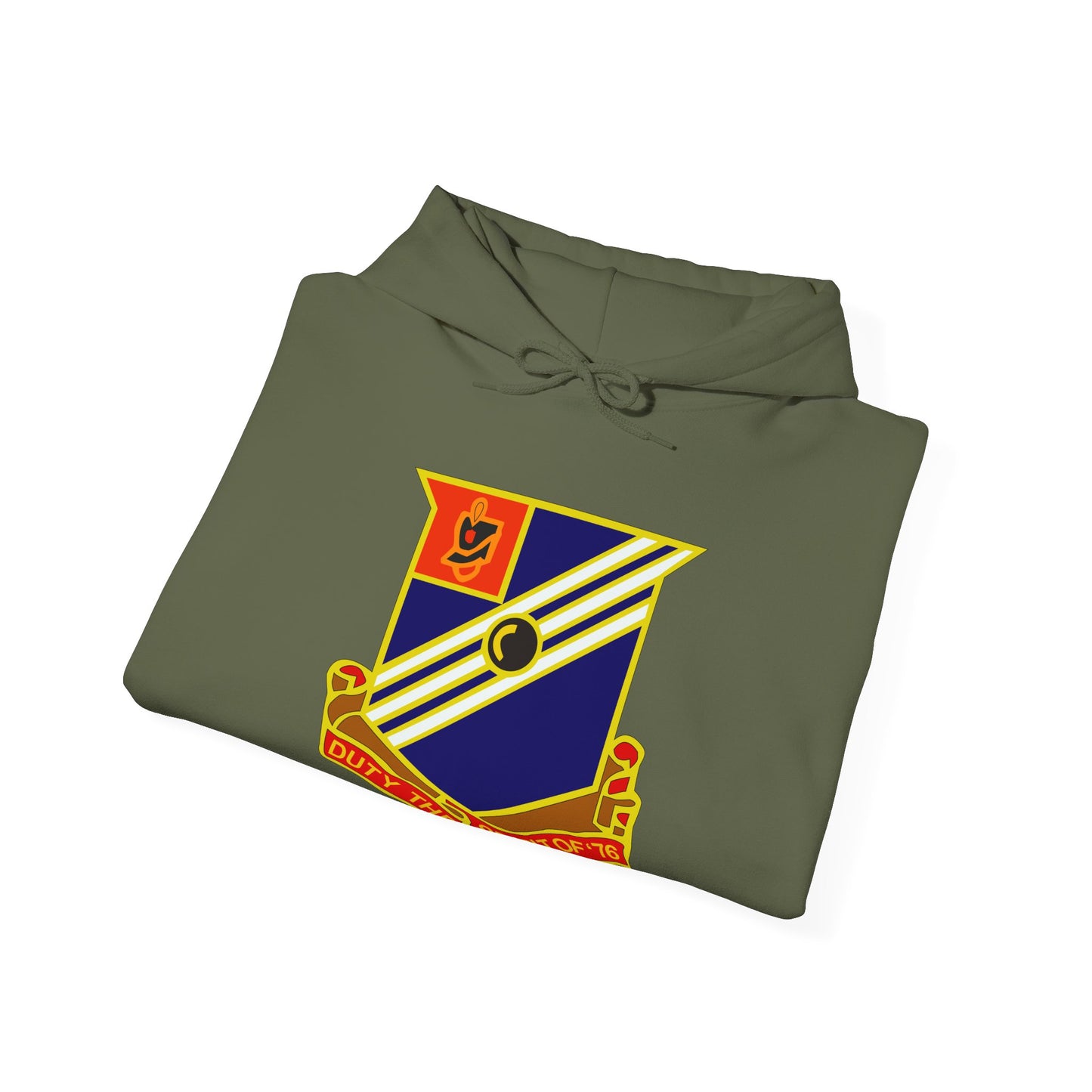 Unisex Heavy Blend™ Hooded Sweatshirt -  Army - 76th Field Artillery Regiment wo Txt X 300