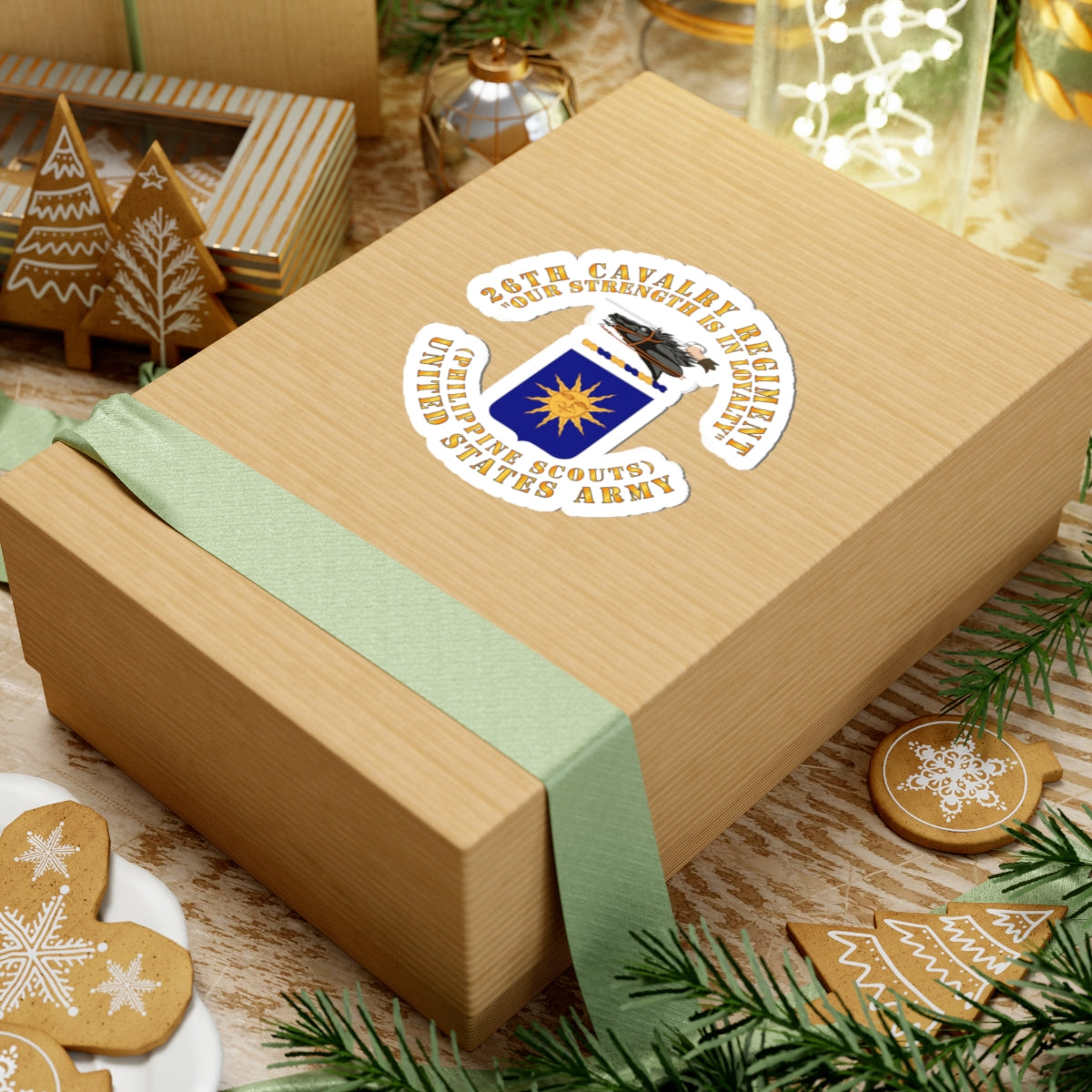 Kiss-Cut Stickers - Army - COA - 26th Cavalry Regiment (Philippine Scouts)  - Our Strength