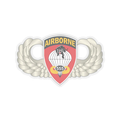 555th Parachute Infantry Battalion SSI sticker