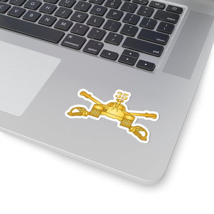 Kiss-Cut Stickers - Army -  35th Armor - Armor Branch wo Txt X 300