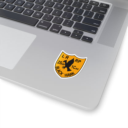 Kiss-Cut Stickers - Army - 2nd Squadron, 1st Cav Regt  LRRP - Black Hawk