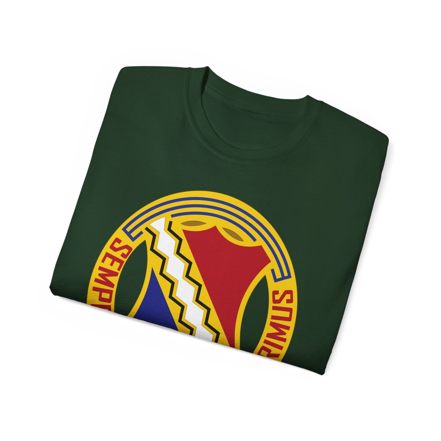 Unisex Ultra Cotton Tee - DUI  - 1st Infantry Regiment  X 300