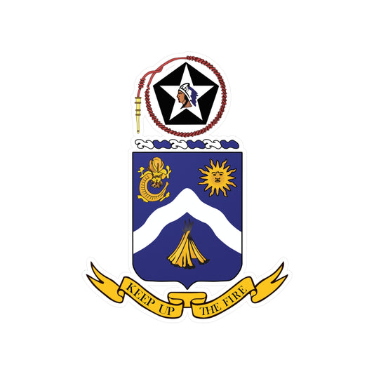 Kiss-Cut Vinyl Decals - COA - 9th Infantry Regiment